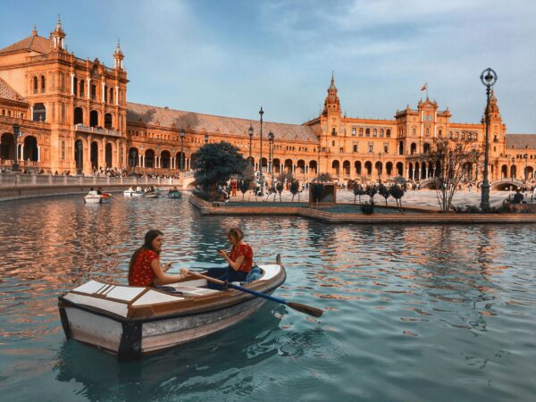 Habitación doble en alojamiento en familia en Sevilla